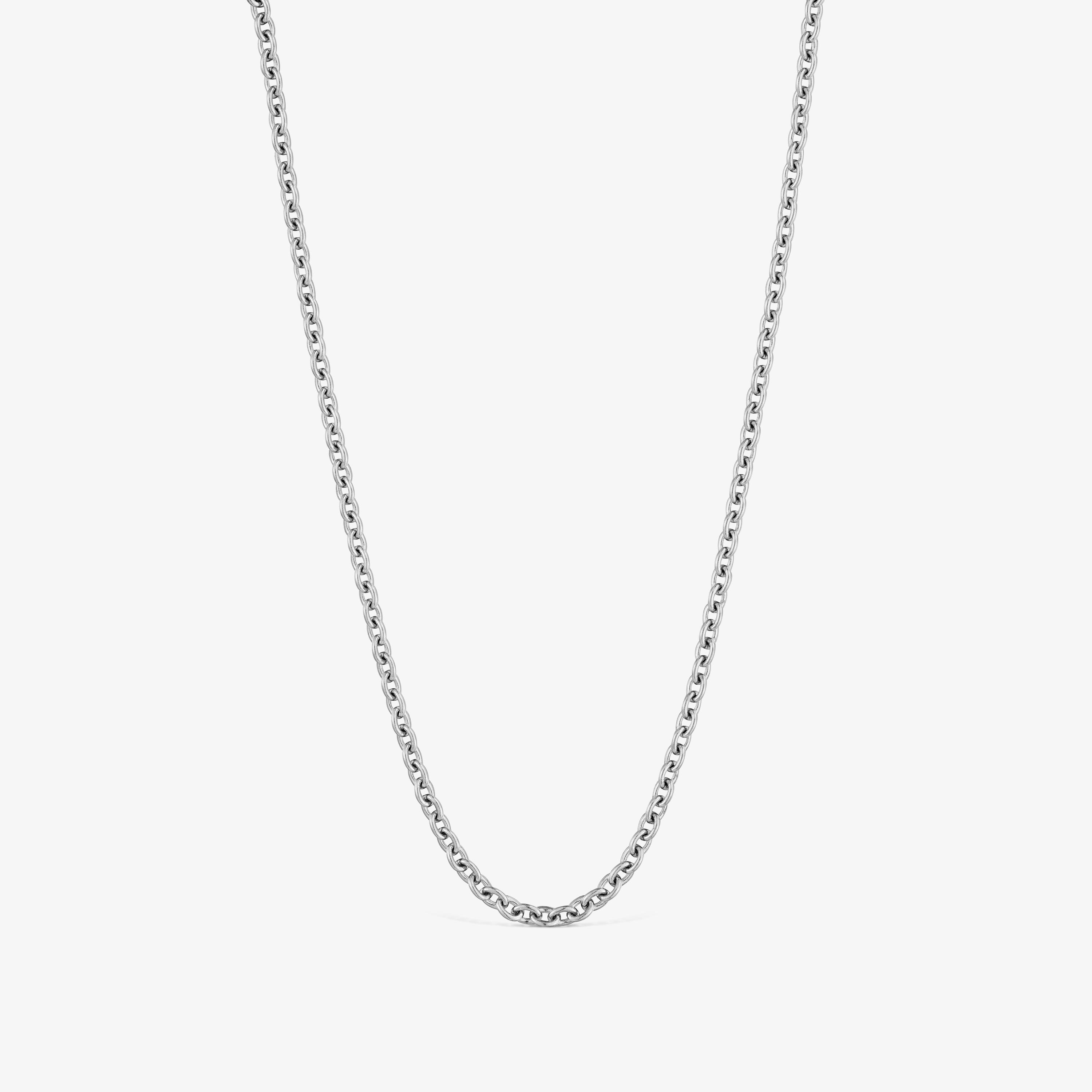 Long steel chain Necklace TOUS Basics