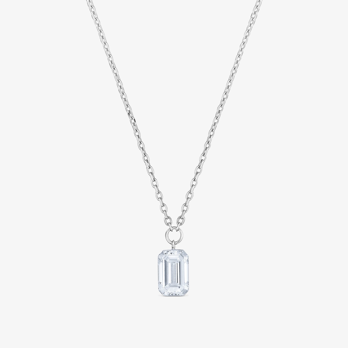Tous - Collar De Oro Blanco 9 Kt Y Diamante Creado En Laboratorio Tous Irisé Lgd - Transparente