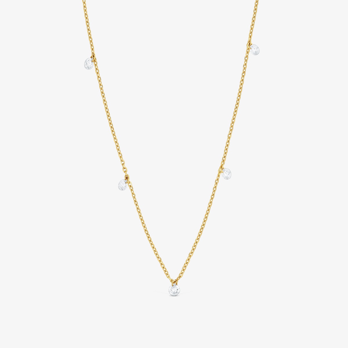 Tous - Collar De Oro 9 Kt Y Diamantes Creados En Laboratorio Tous Irisé Lgd - Transparente