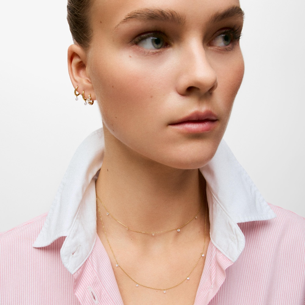 Collar de oro 9 kt y diamantes creados en laboratorio TOUS Iris&eacute; LGD