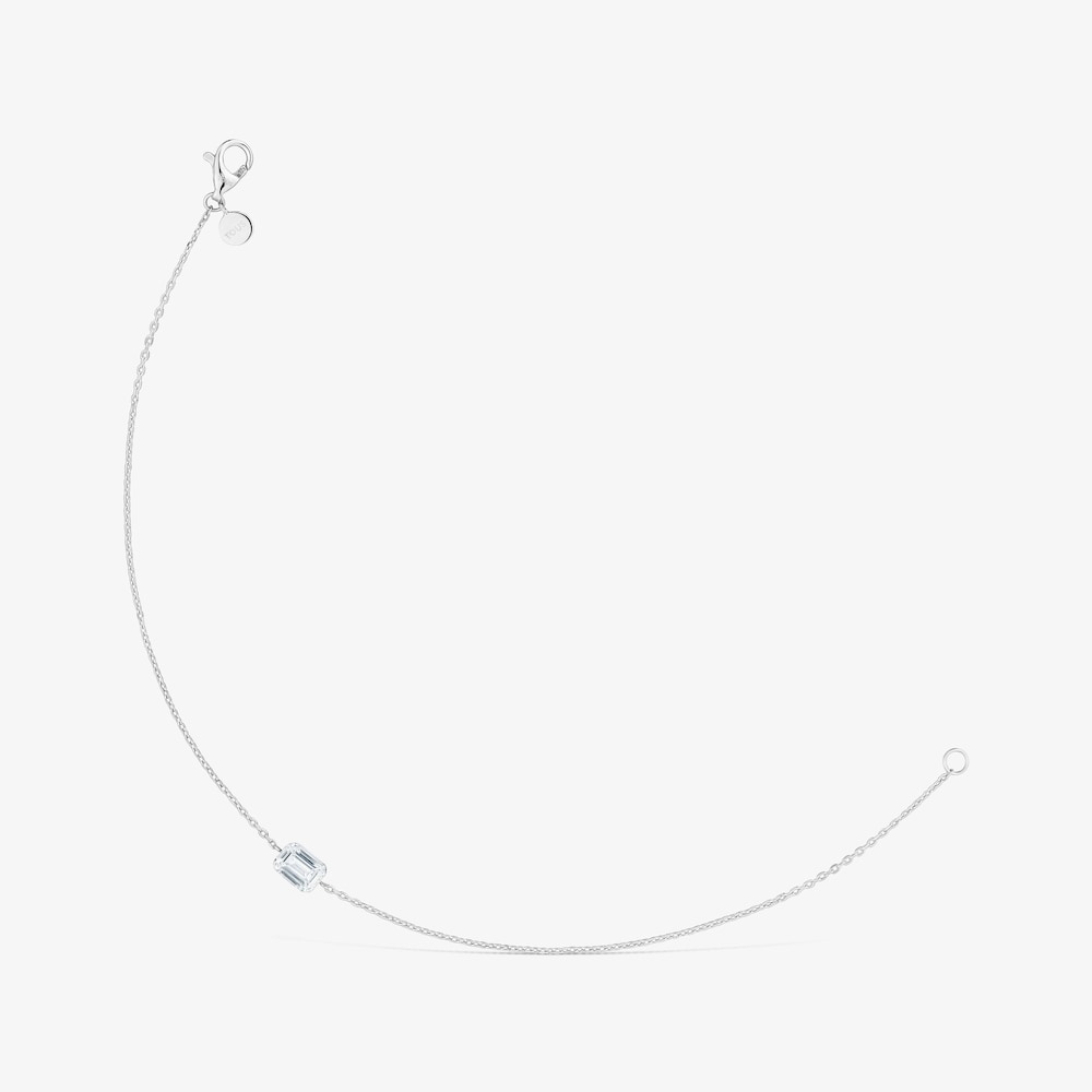 Pulsera de oro blanco 9 kt y diamante creado en laboratorio TOUS Iris&eacute; LGD
