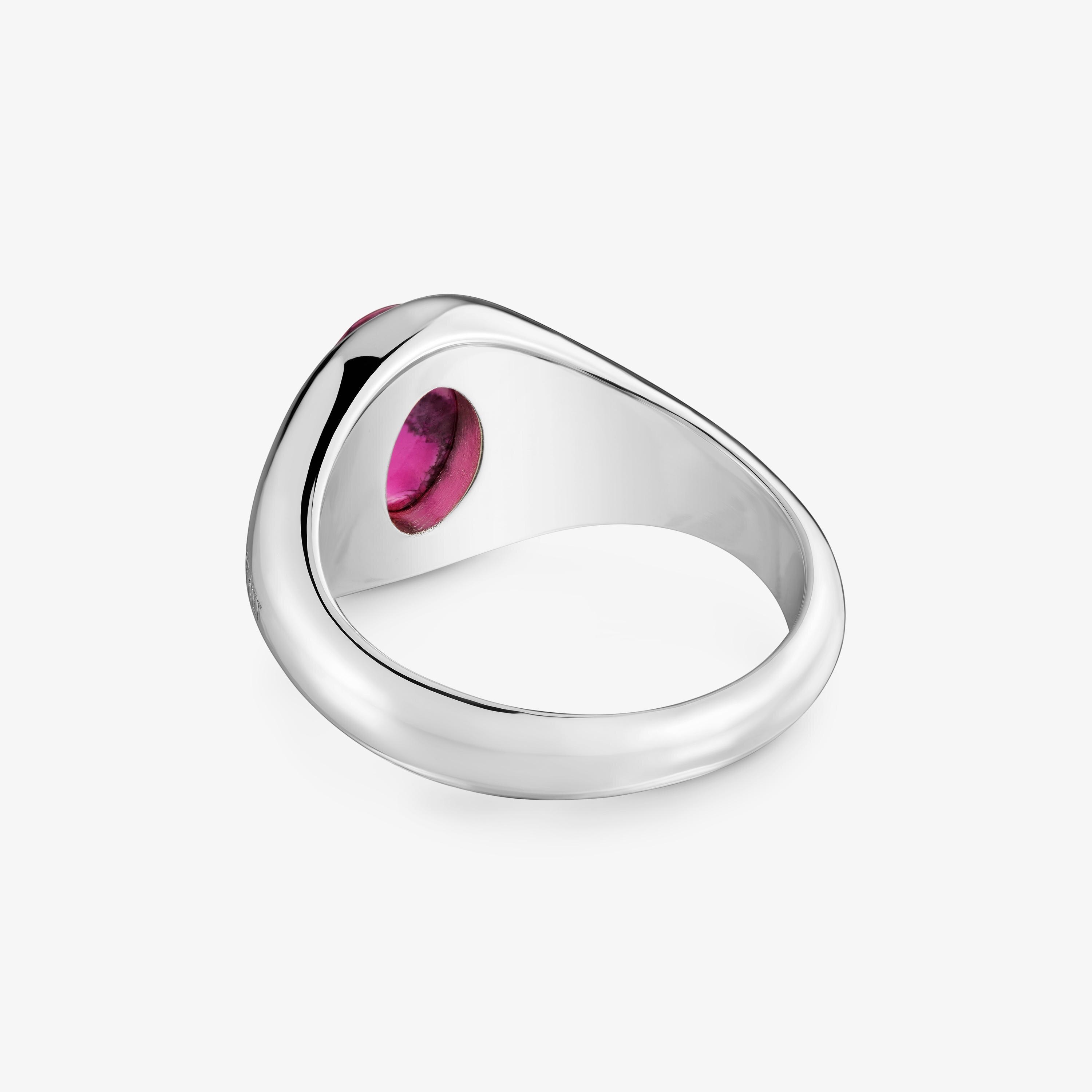 Silver-plated Ring with calcite TOUS Gem Power