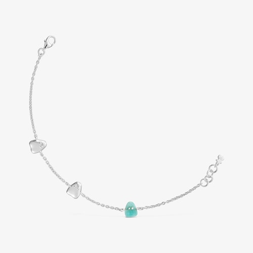 Bracelet en argent et amazonite TOUS Boo