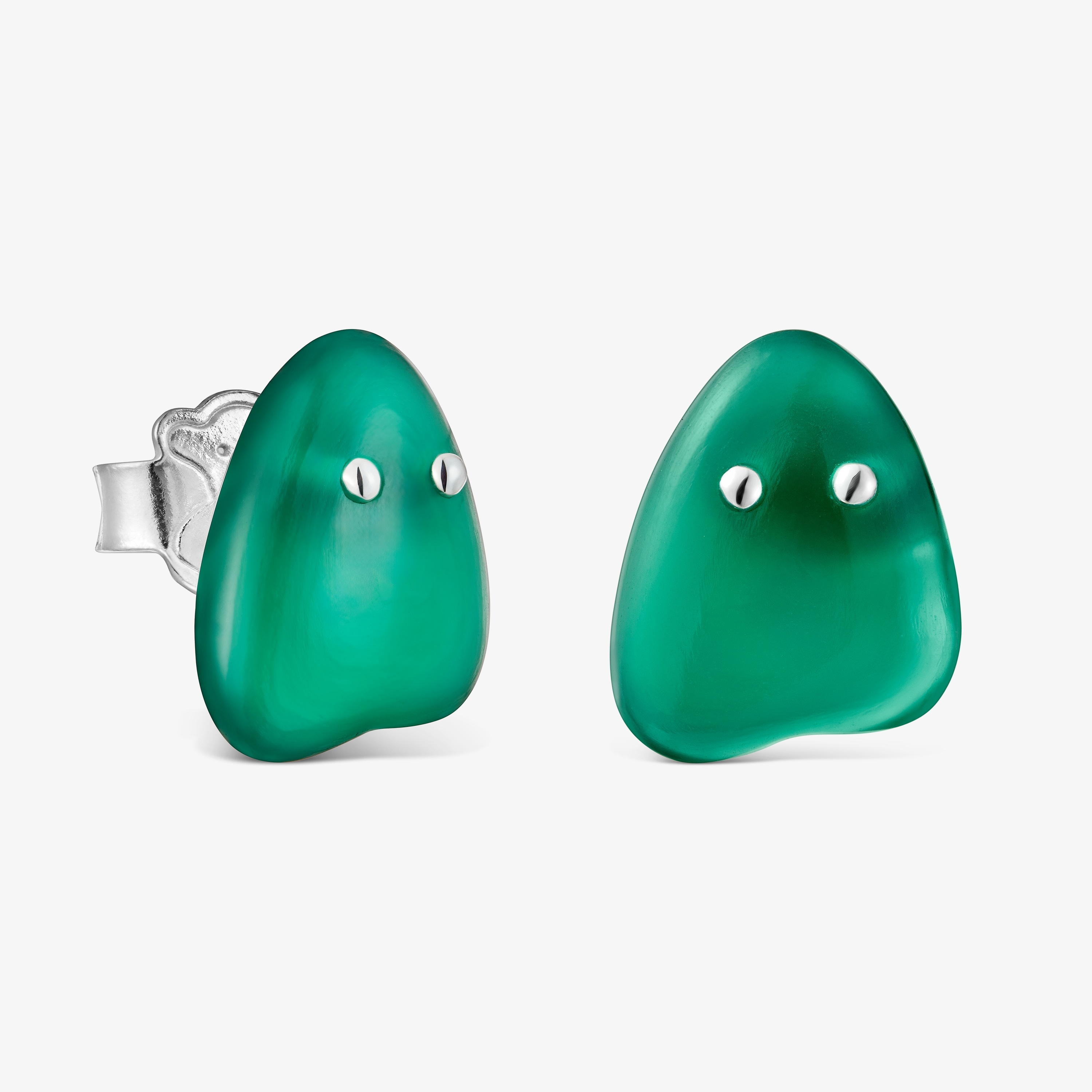 Silver and chalcedony Earrings TOUS Boo