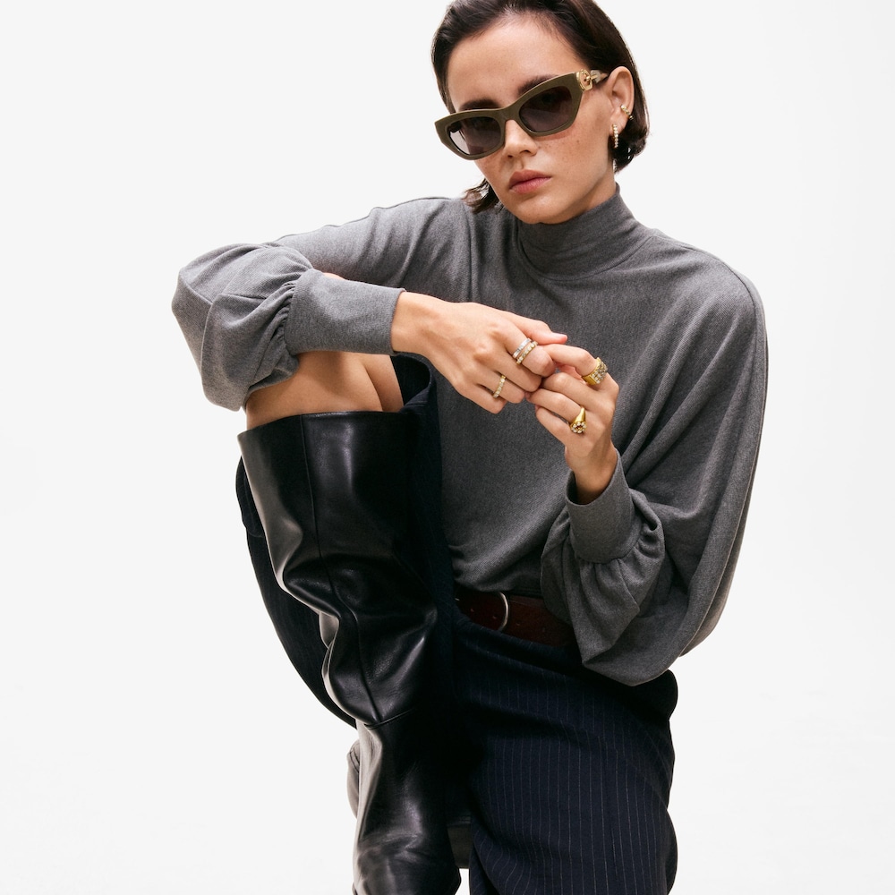 Two-tone double Ring TOUS Maggie Disco
