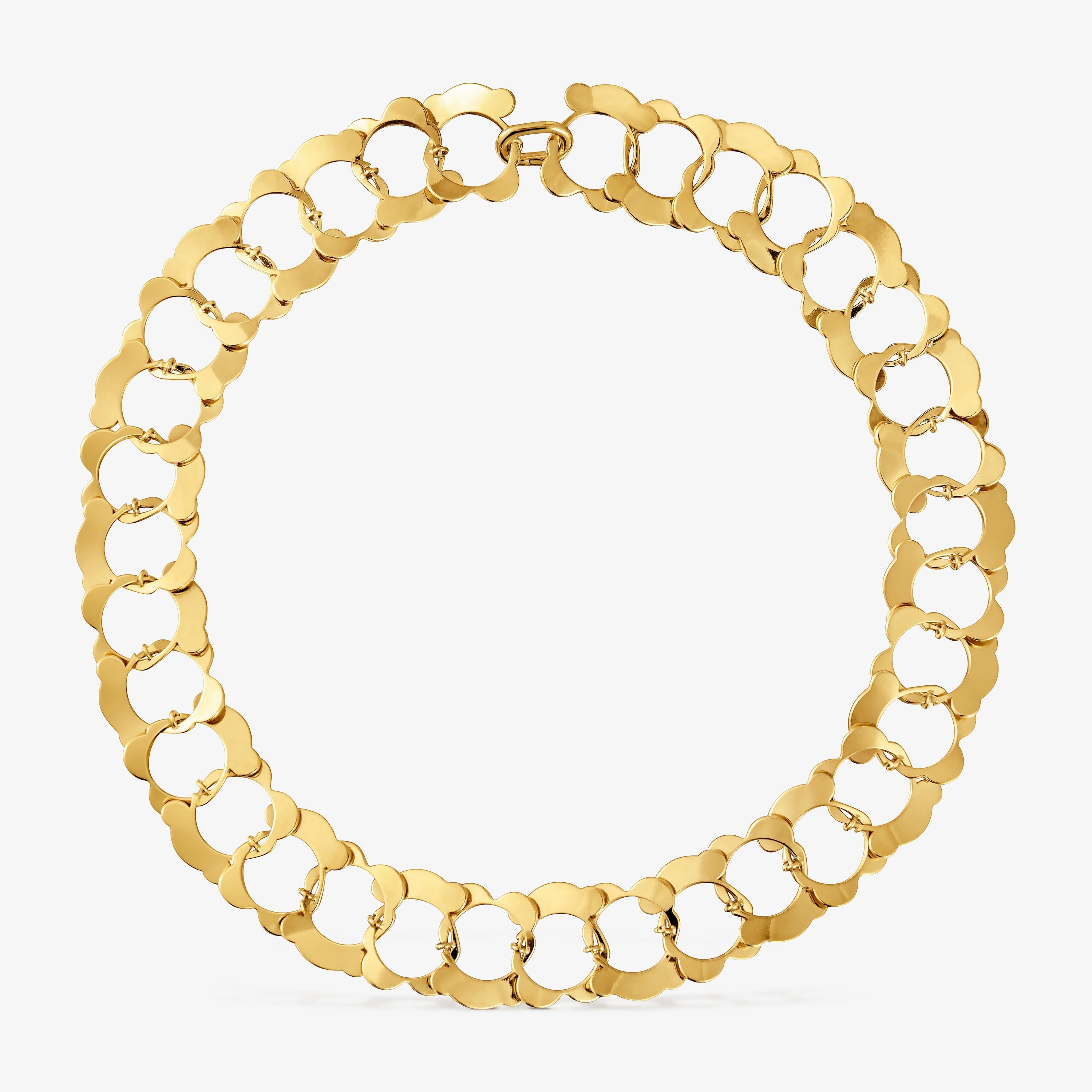 Gold-colored steel Necklace TOUS Carrusel