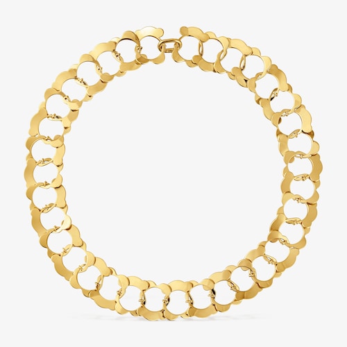 Collier en acier dor&eacute; TOUS Carrusel