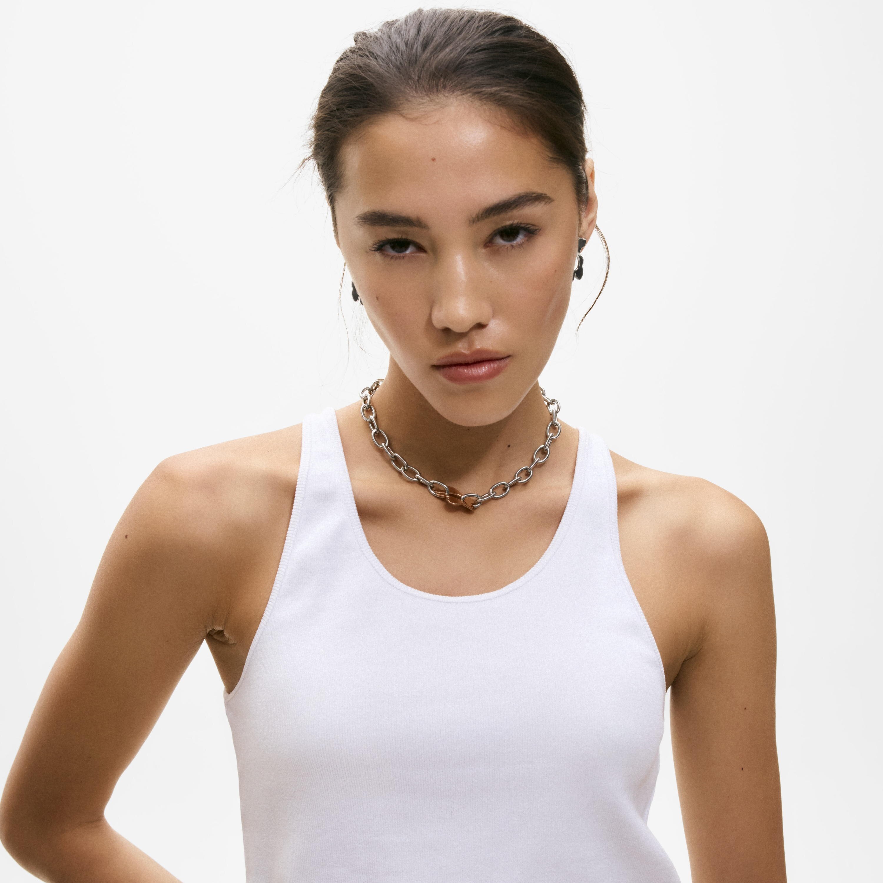 Steel flower Necklace TOUS Strain