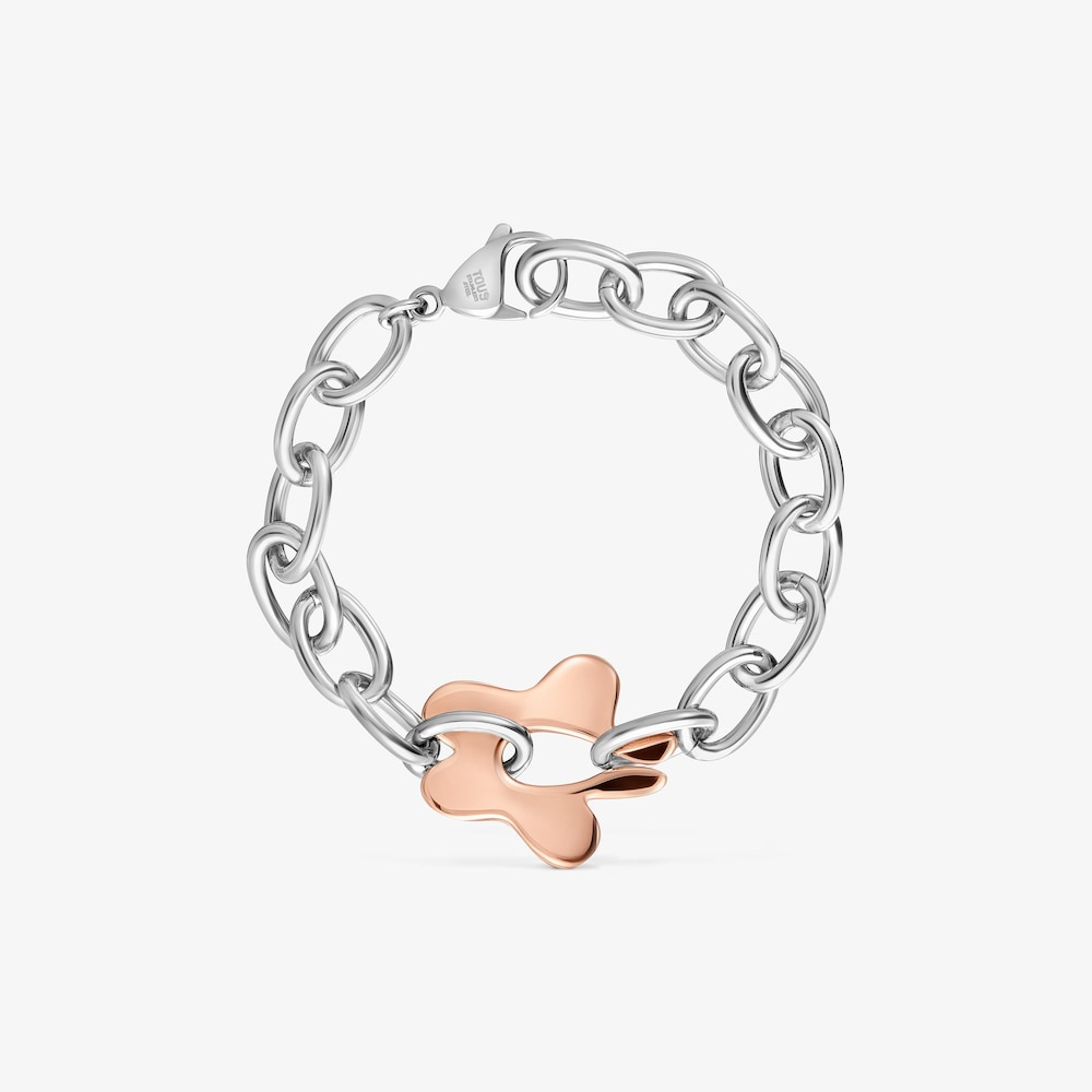 Pulsera flor de acero TOUS Strain