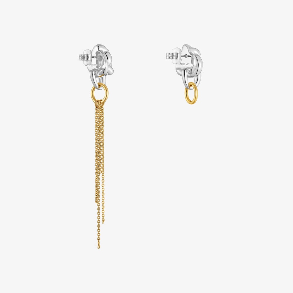 Two-tone Chain earrings TOUS Lia