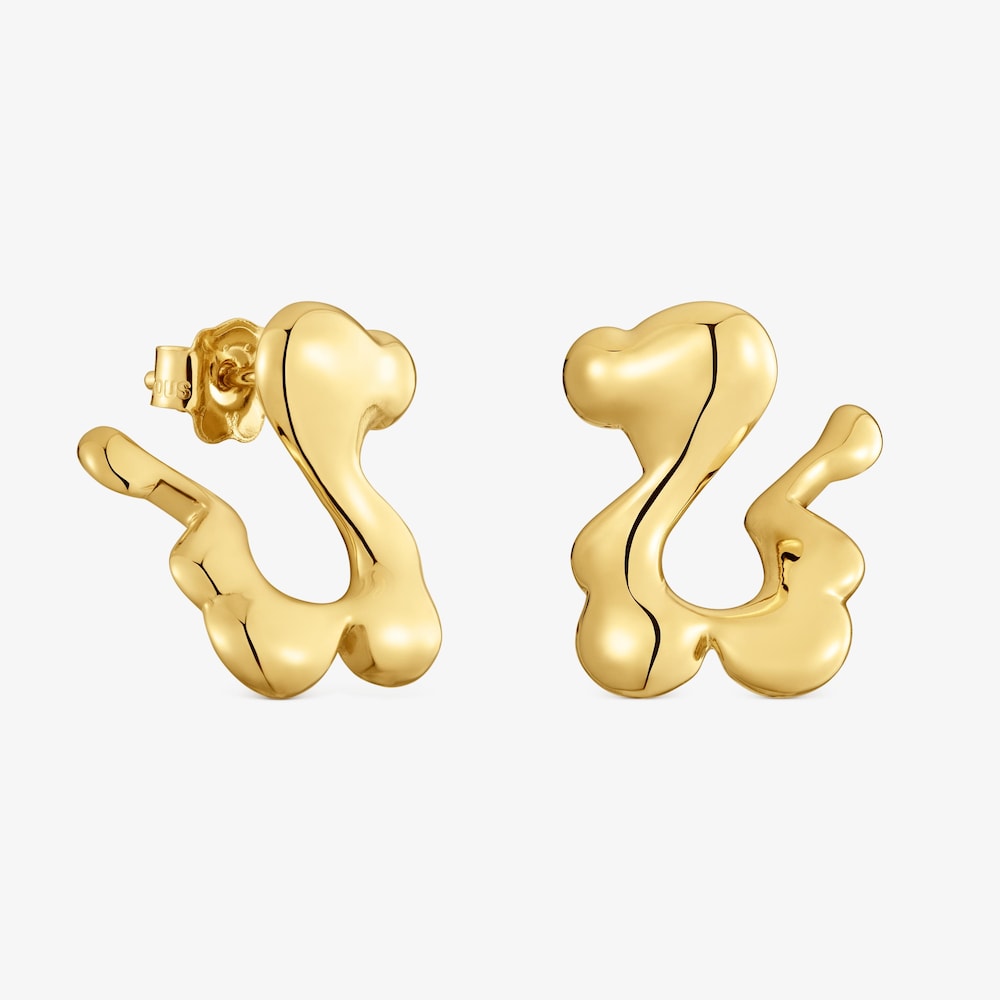 Pendientes oso de oro 9 kt TOUS Strain