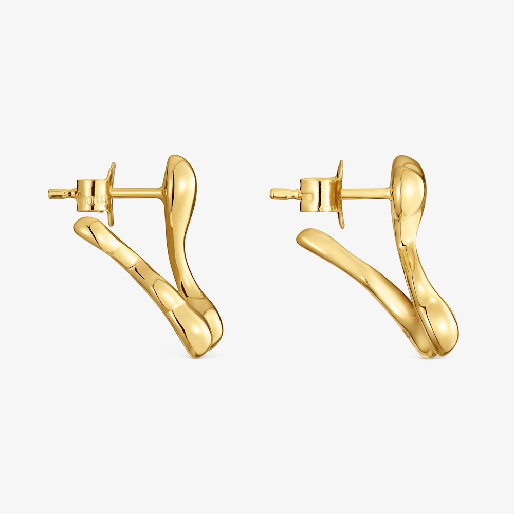 Pendientes oso de oro 9 kt TOUS Strain