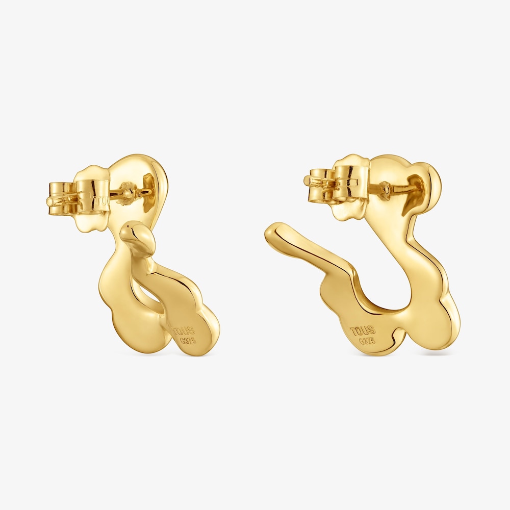 Pendientes oso de oro 9 kt TOUS Strain