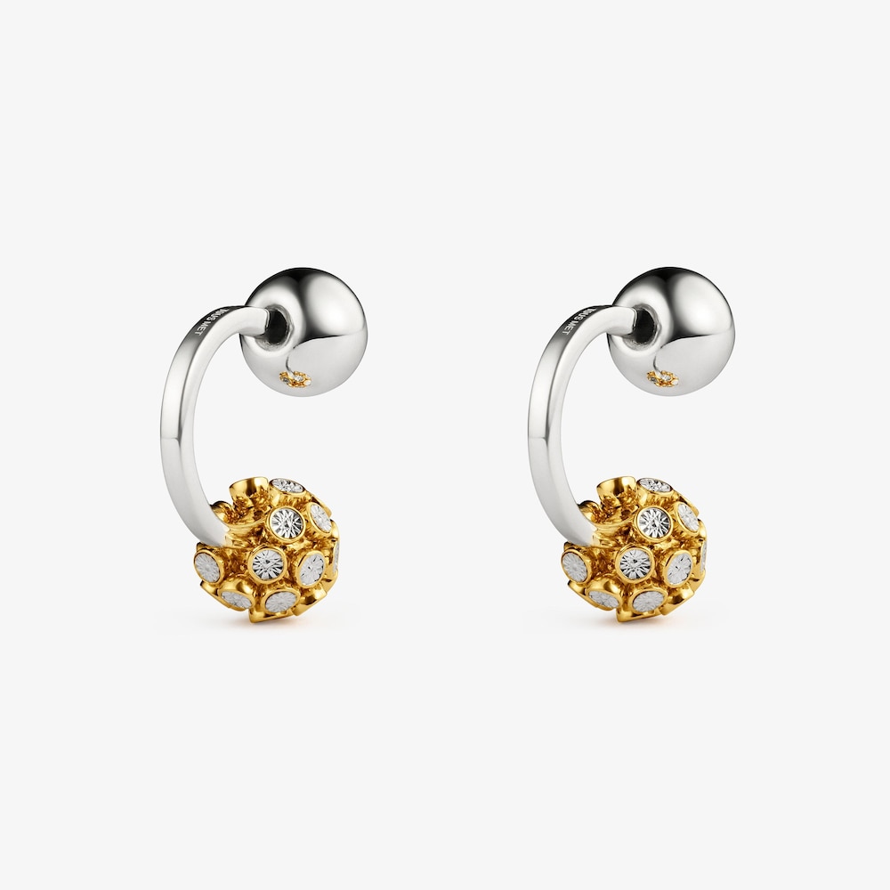 Two-tone ball Hoop earrings TOUS Maggie Disco