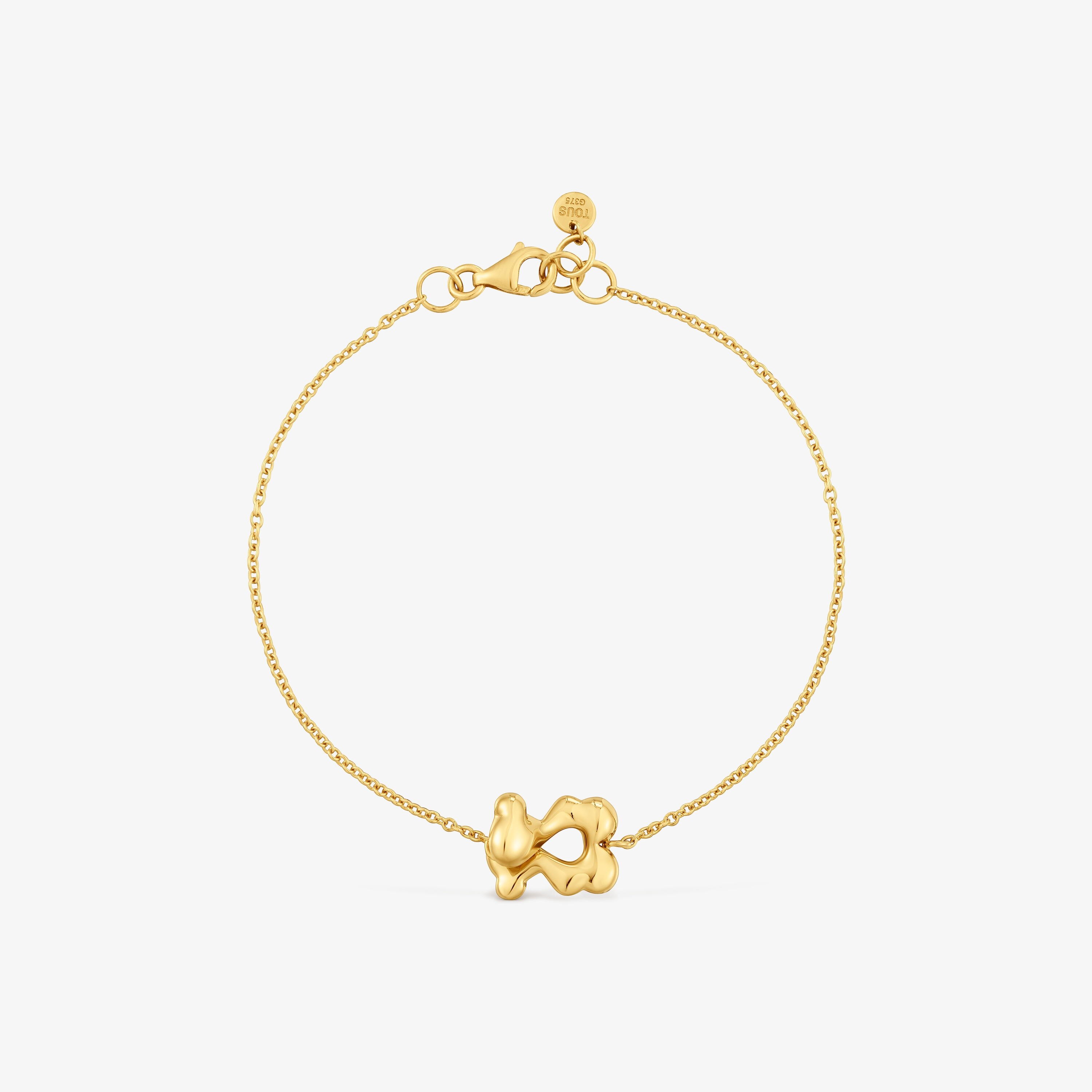 9kt gold bear Bracelet TOUS Strain