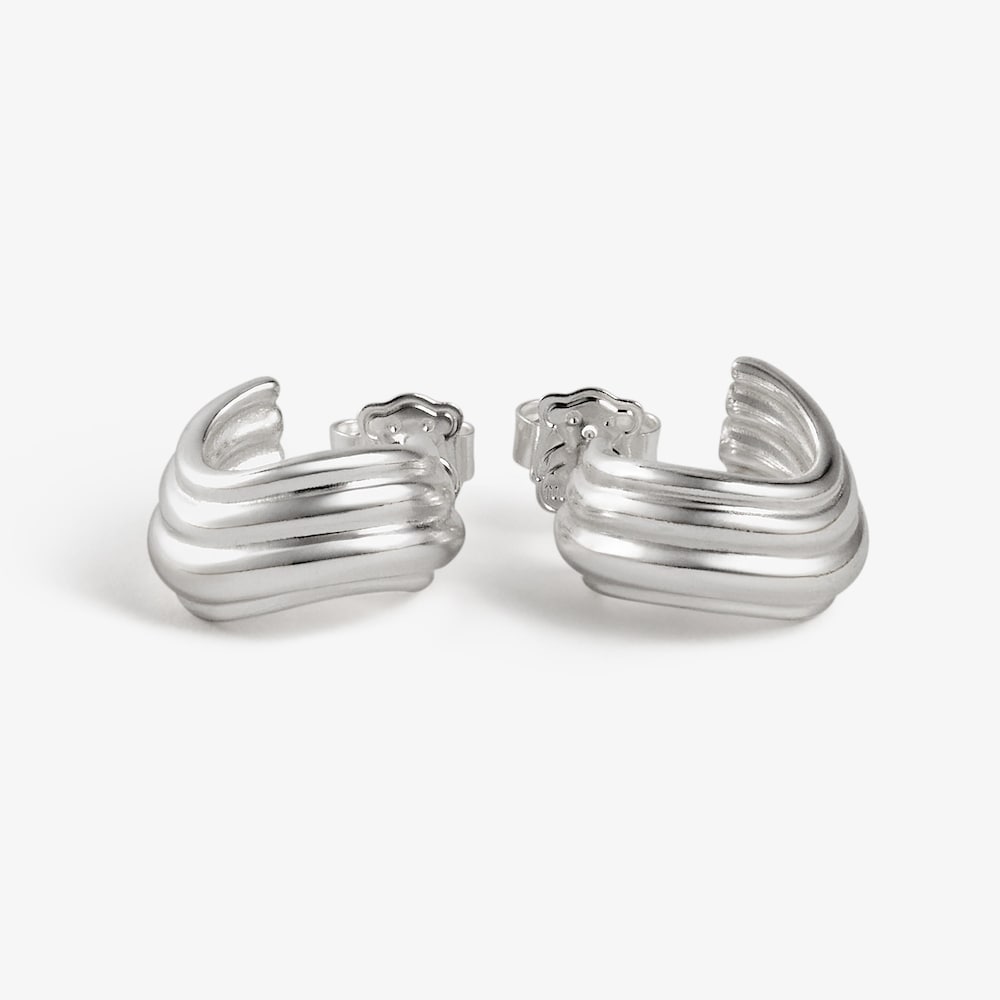 Silver-plated Hoop earrings TOUS Lia