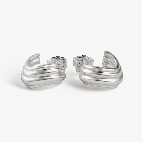 Silver-plated Hoop earrings TOUS Lia