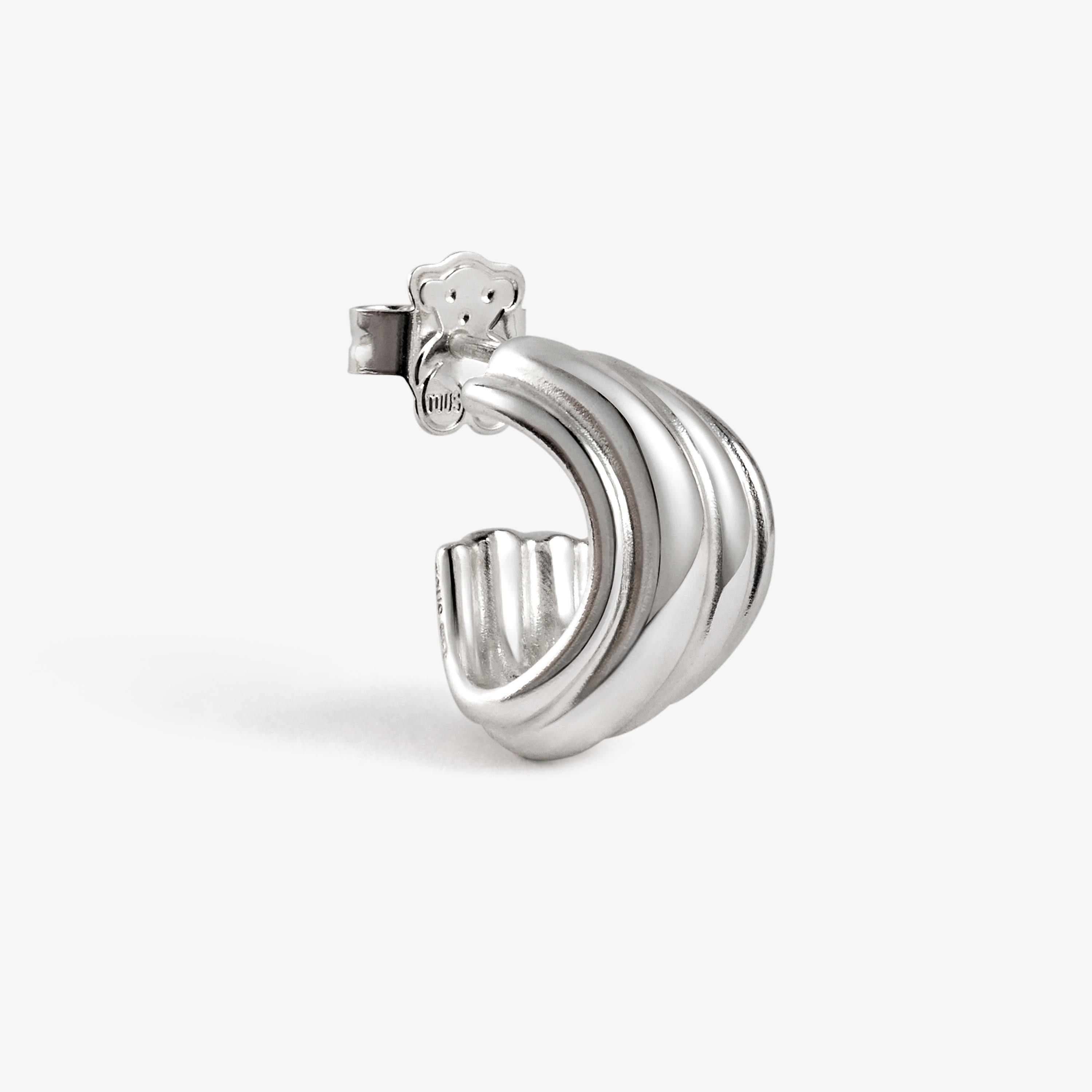 Silver-plated Hoop earrings TOUS Lia