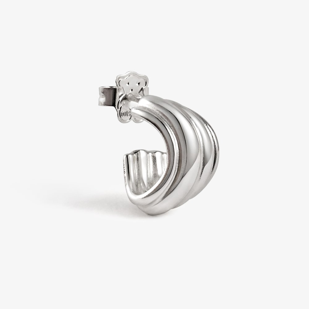 Silver-plated Hoop earrings TOUS Lia