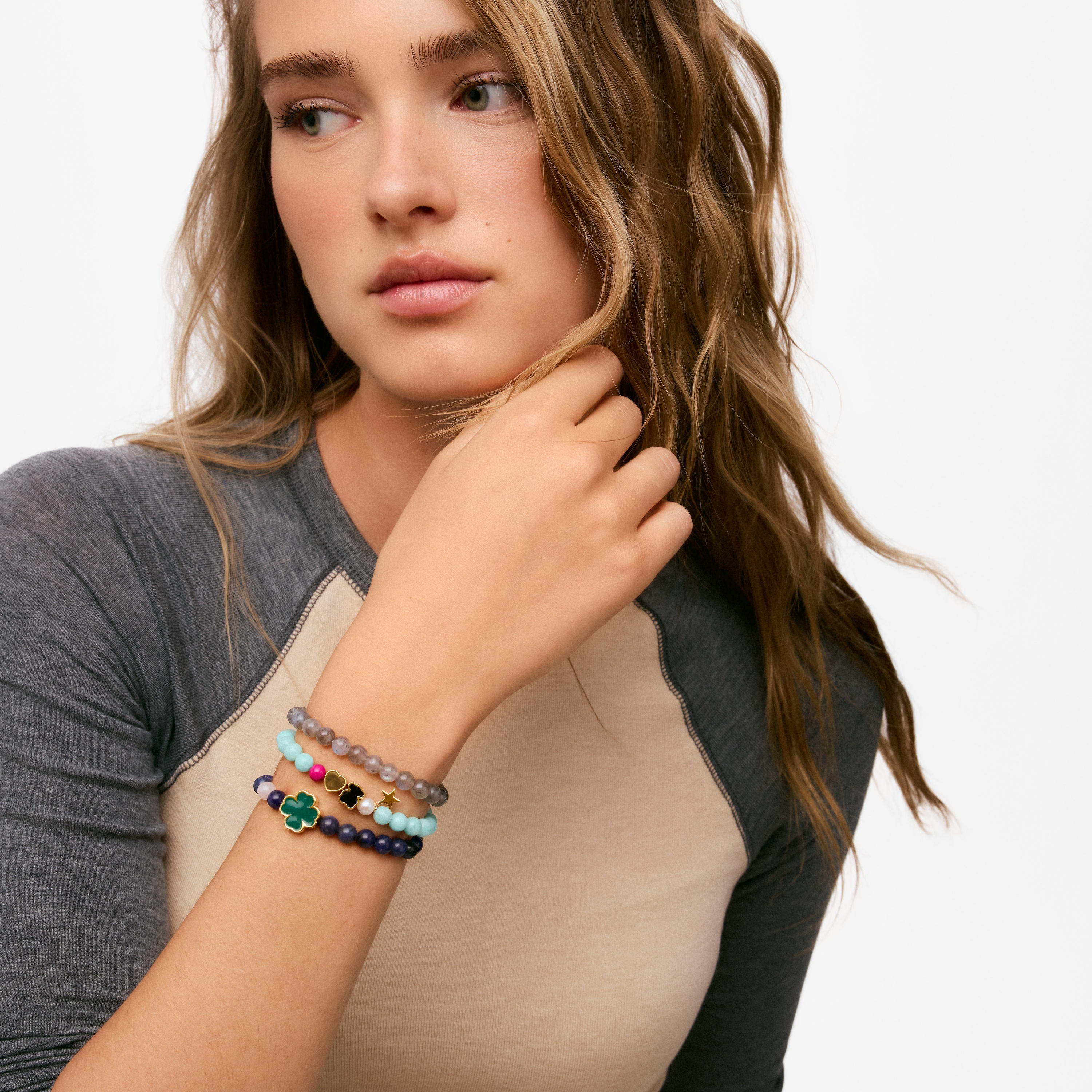 Elastic bear bracelet with gemstones TOUS Eureka