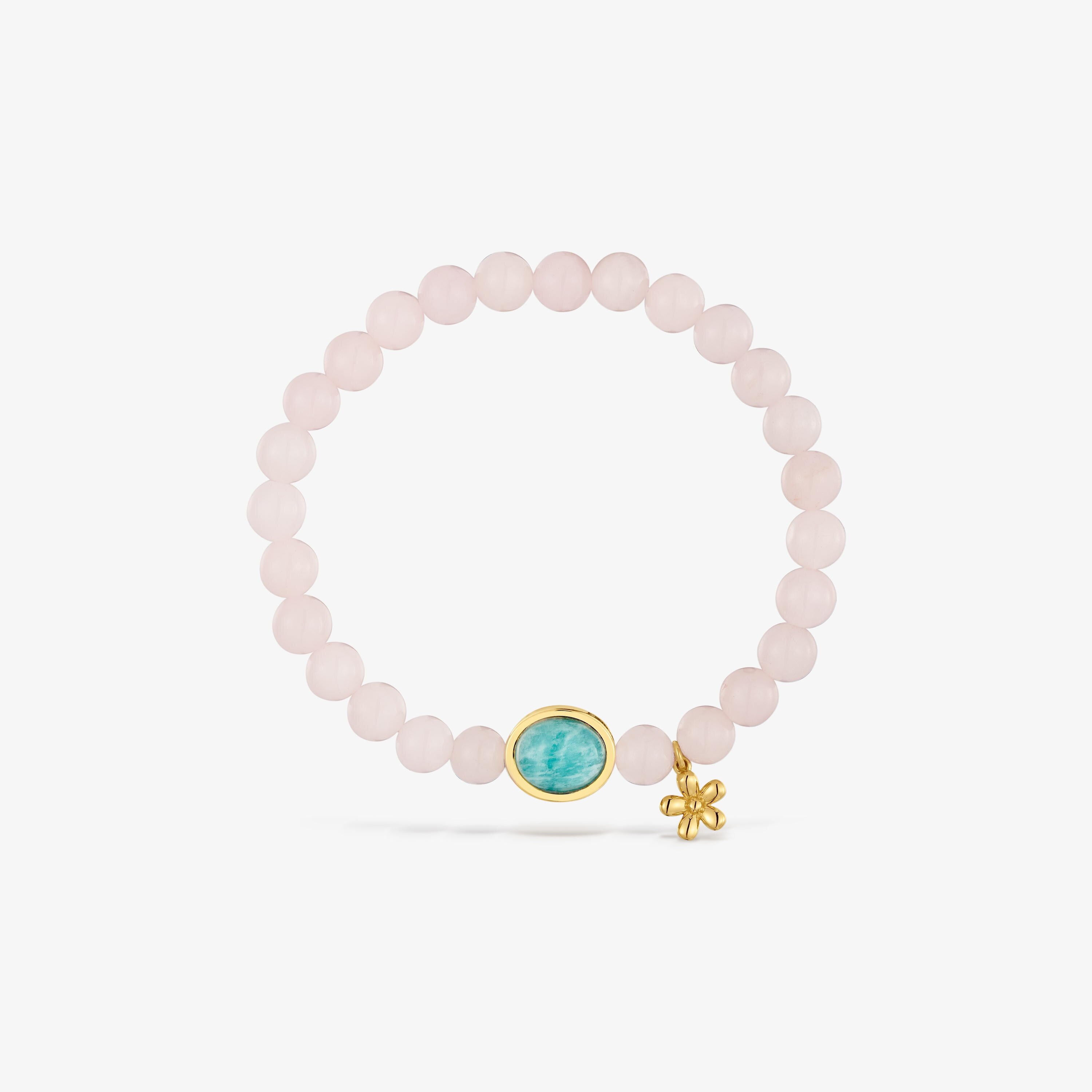 Elastic flower bracelet with gemstones TOUS Eureka
