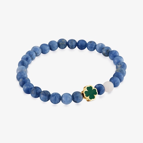 Pulsera elastica trebol con gemas TOUS Eureka