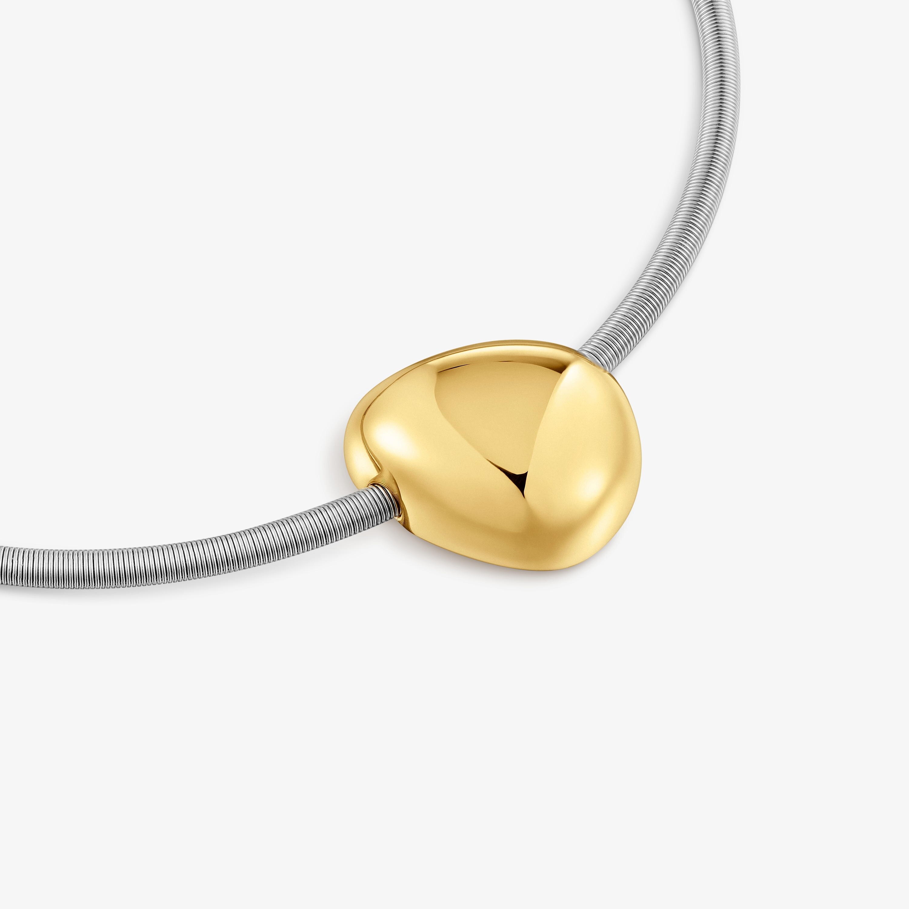 Steel and 9kt gold Bracelet TOUS Cool Stones