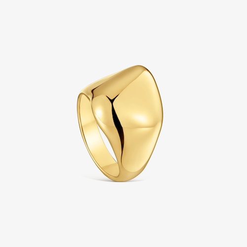 Anillo sello oro 9 kt TOUS Cool Stones