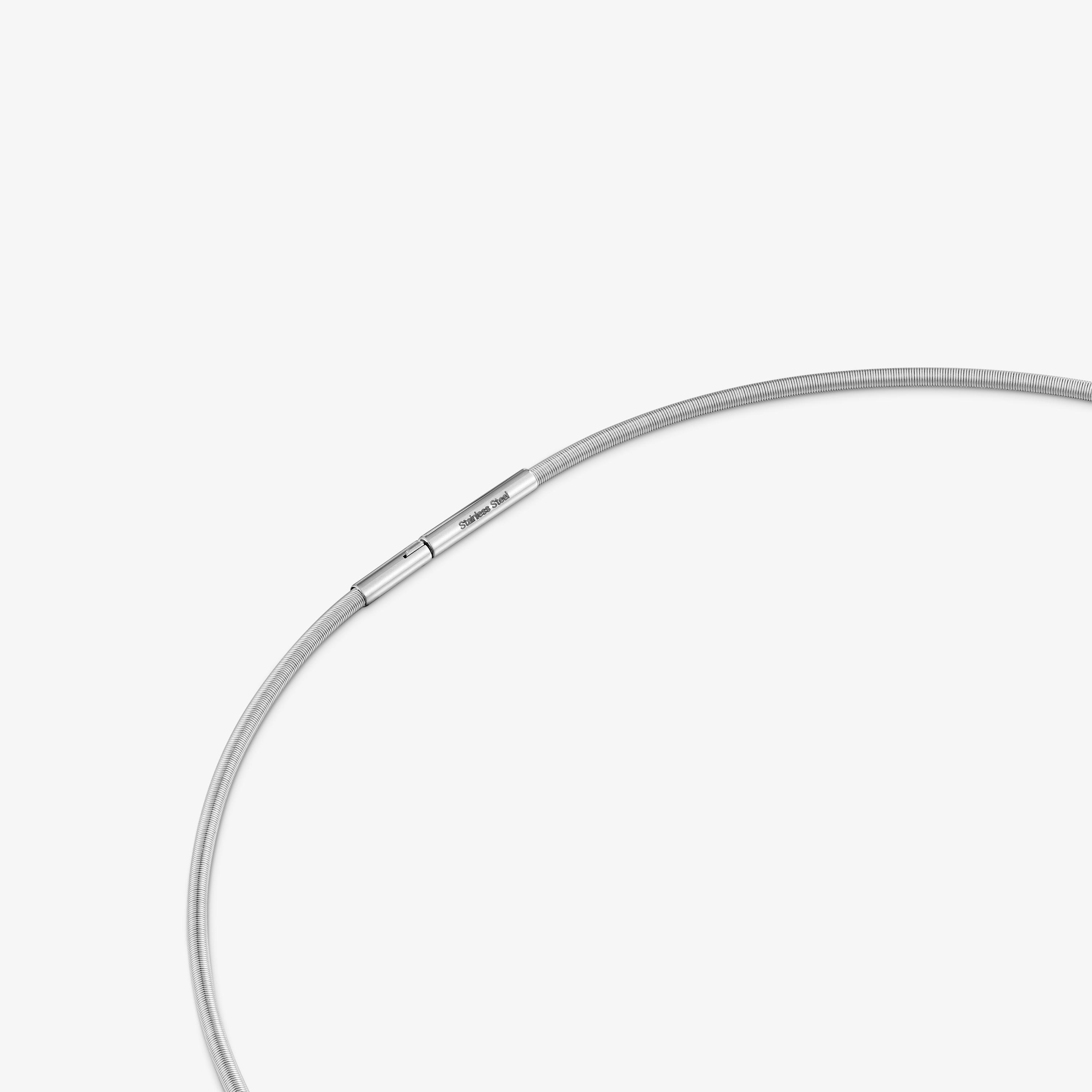 Steel and 9kt gold Necklace TOUS Cool Stones