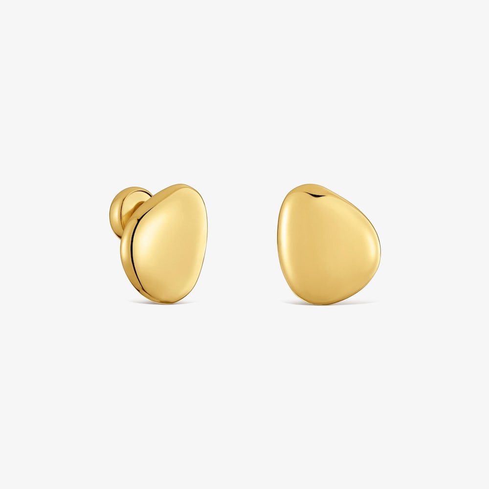 Pendientes M de oro 9 kt TOUS Cool Stones