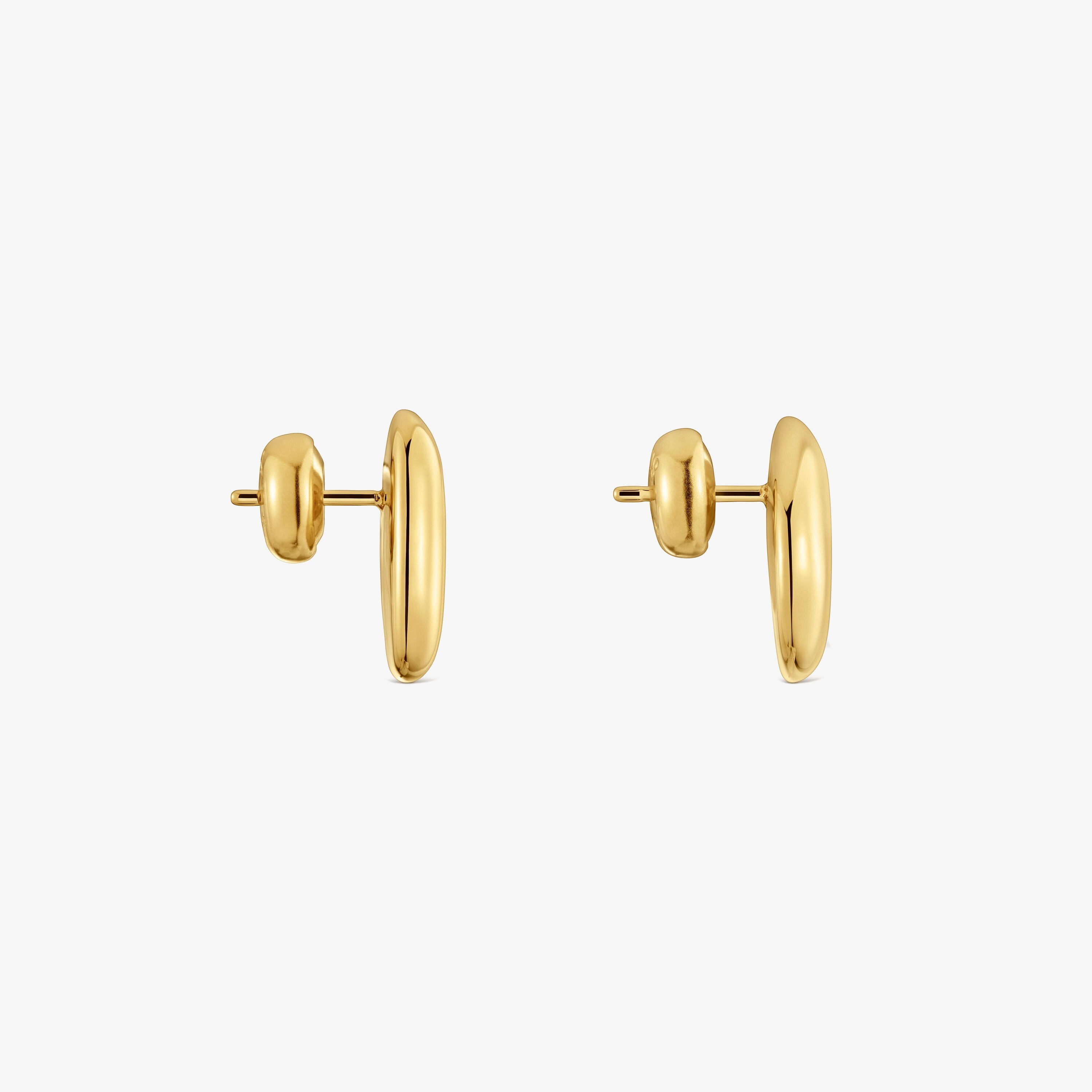 9kt gold Earrings TOUS Cool Stones