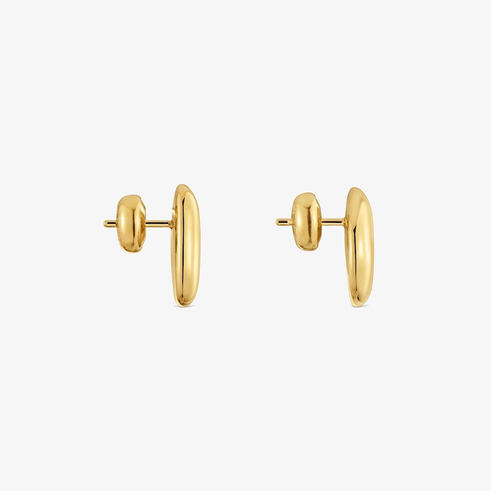 Pendientes M de oro 9 kt TOUS Cool Stones