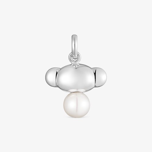Pendentif argent et perle de culture Head to TOUS 