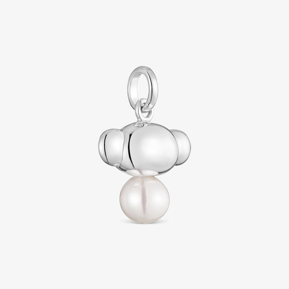 Pendentif argent et perle de culture Head to TOUS 