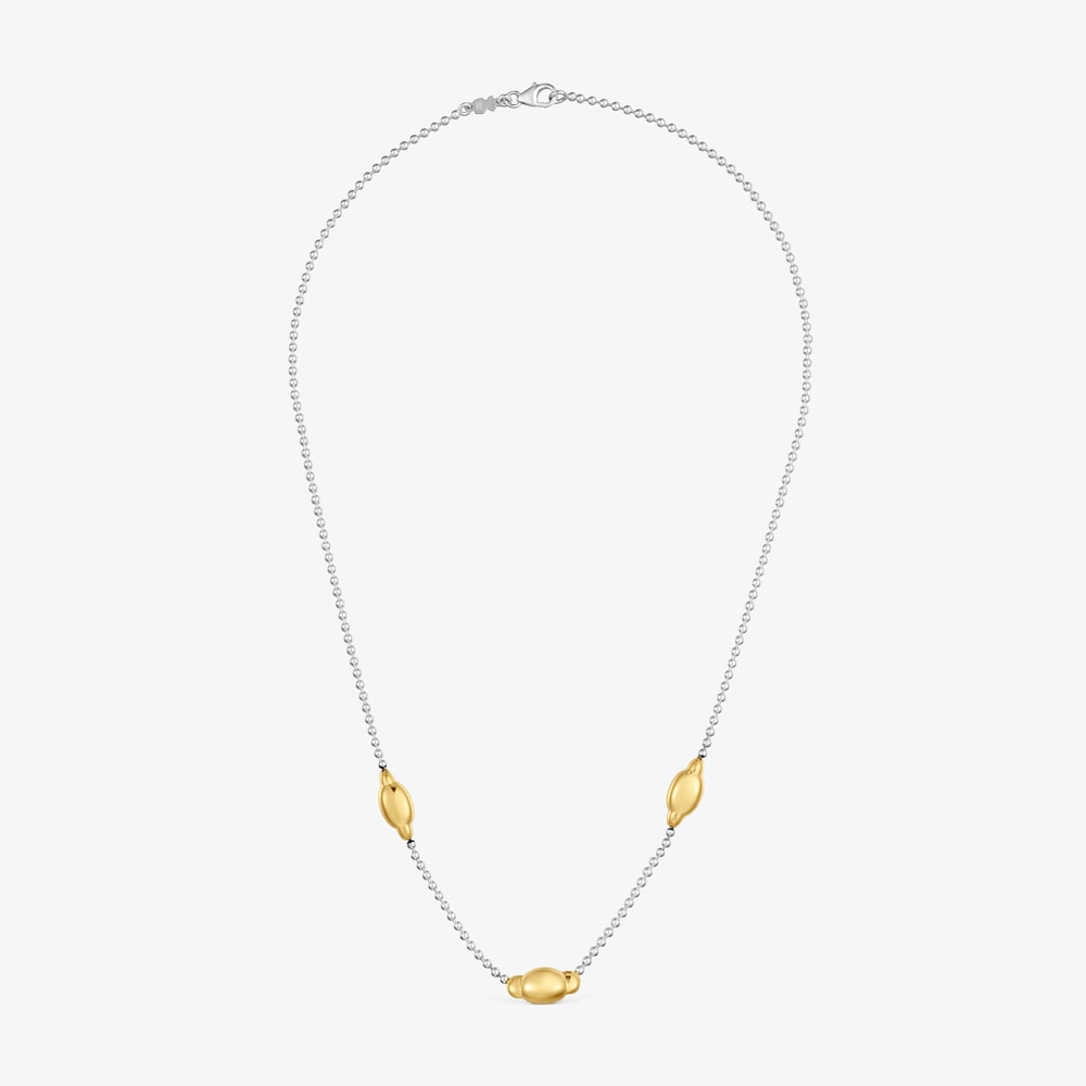 Collar de plata bicolor Head to TOUS 
