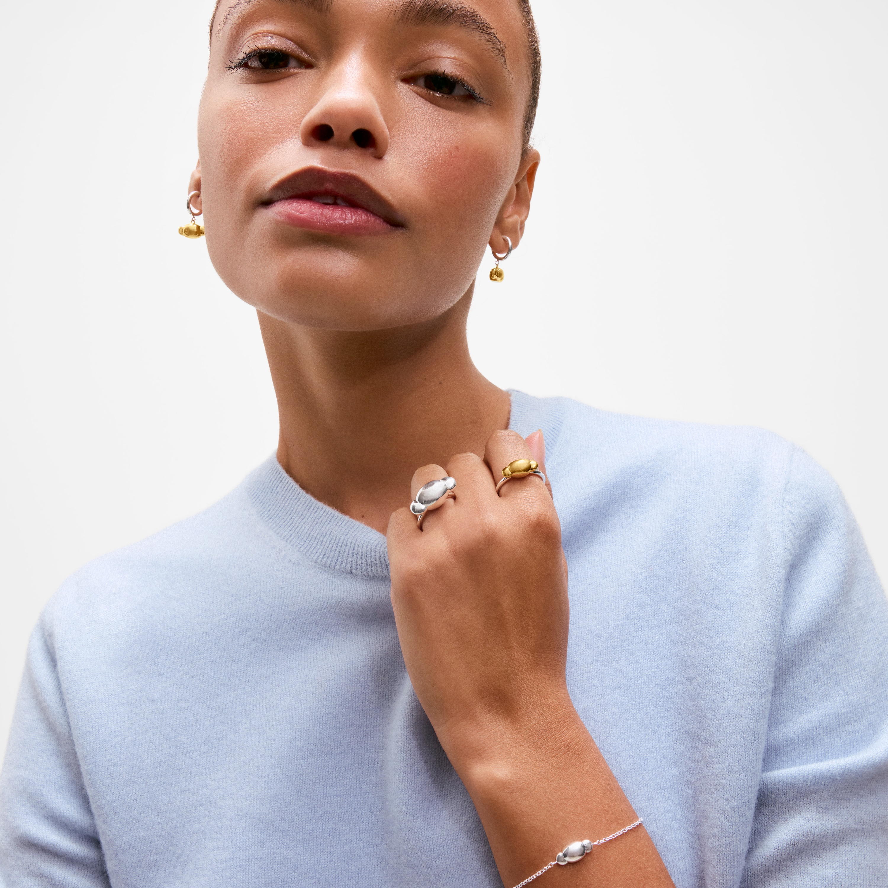 Silver Ring Head to TOUS 