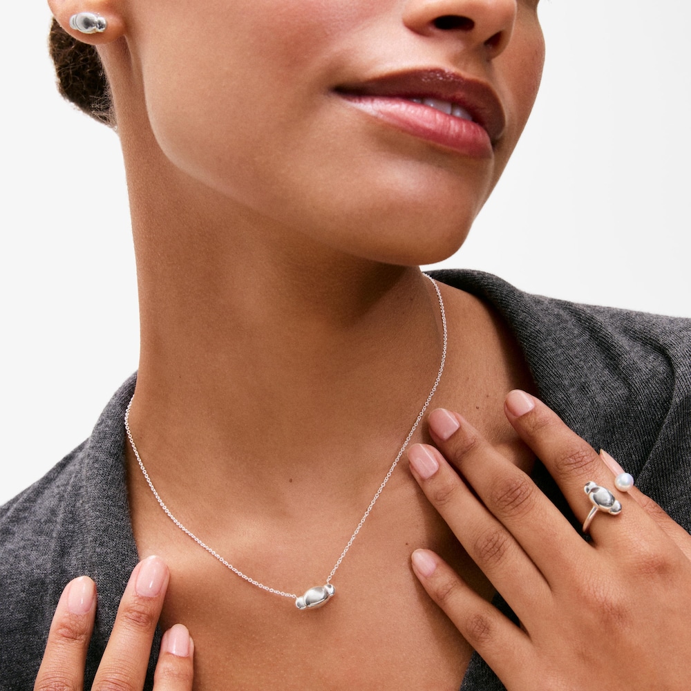 Collana in argento Head to TOUS 