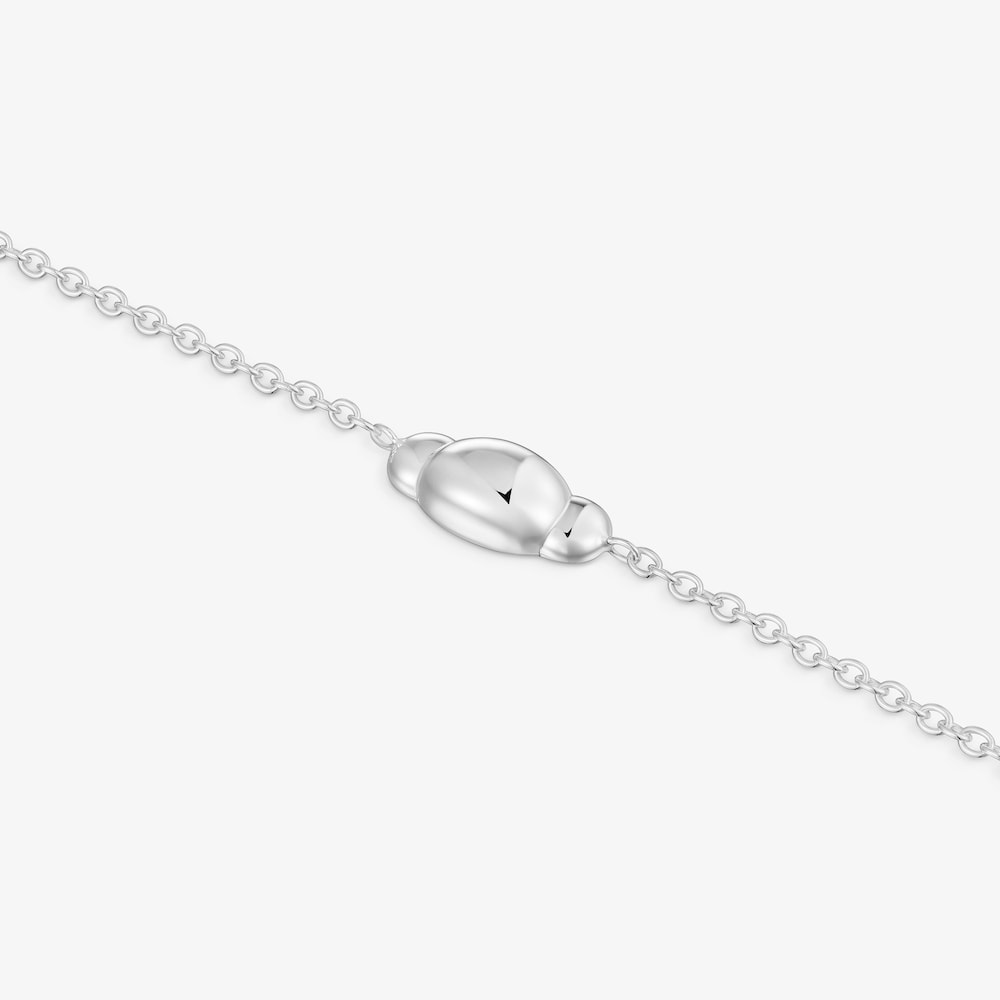 Pulsera cadena de plata Head to TOUS 