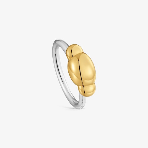 Anillo bicolor Head to TOUS 