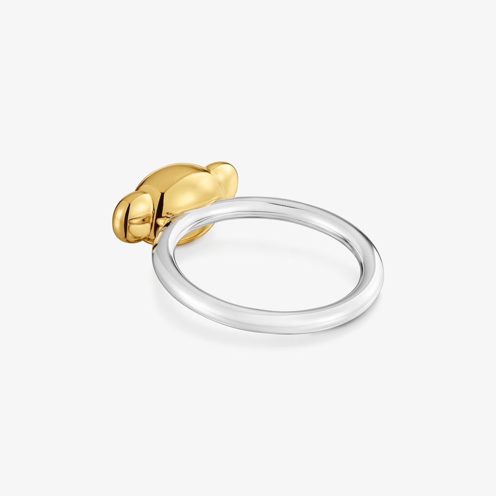 Anillo bicolor Head to TOUS 