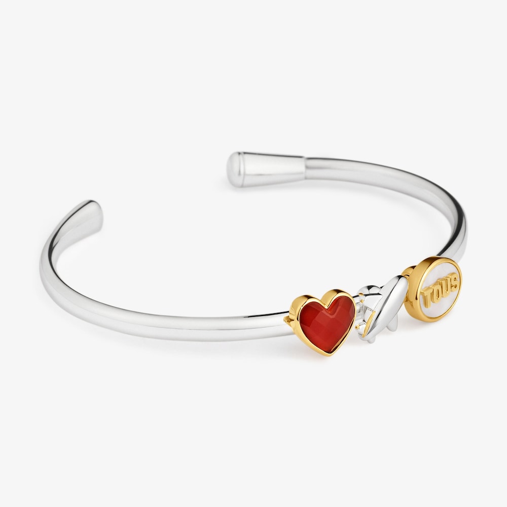 Charm aeroplano placcato argento TOUS Universe 