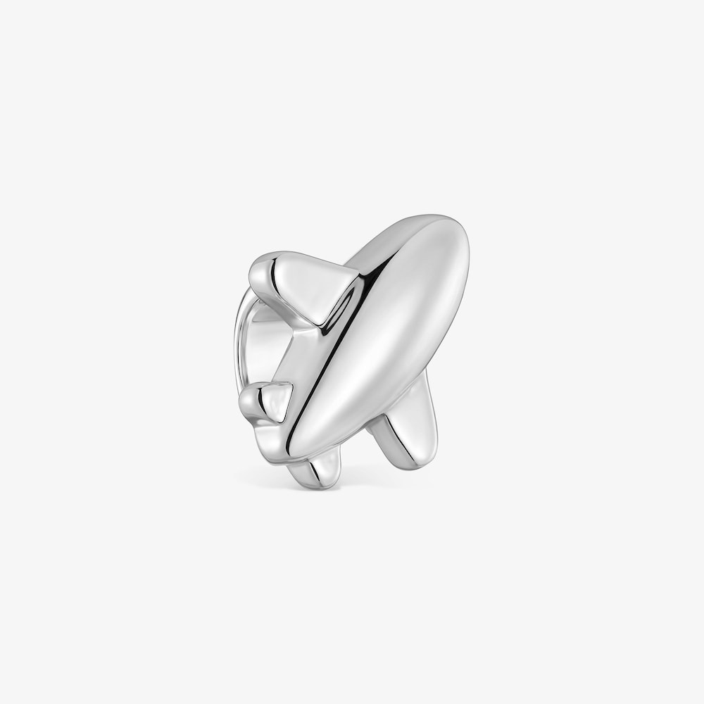 Charm aeroplano placcato argento TOUS Universe 