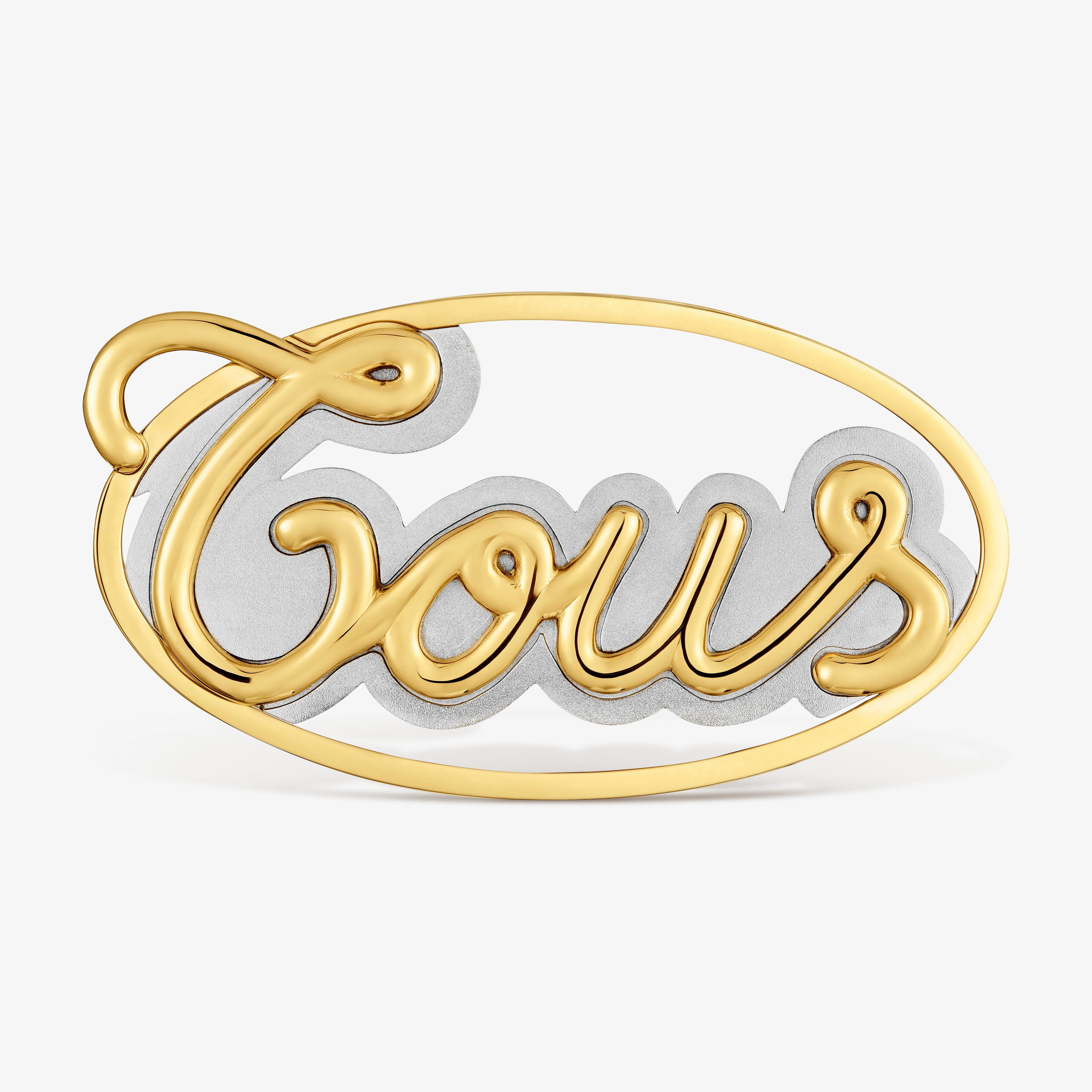 Gold-colored steel Brooch TOUS Charming