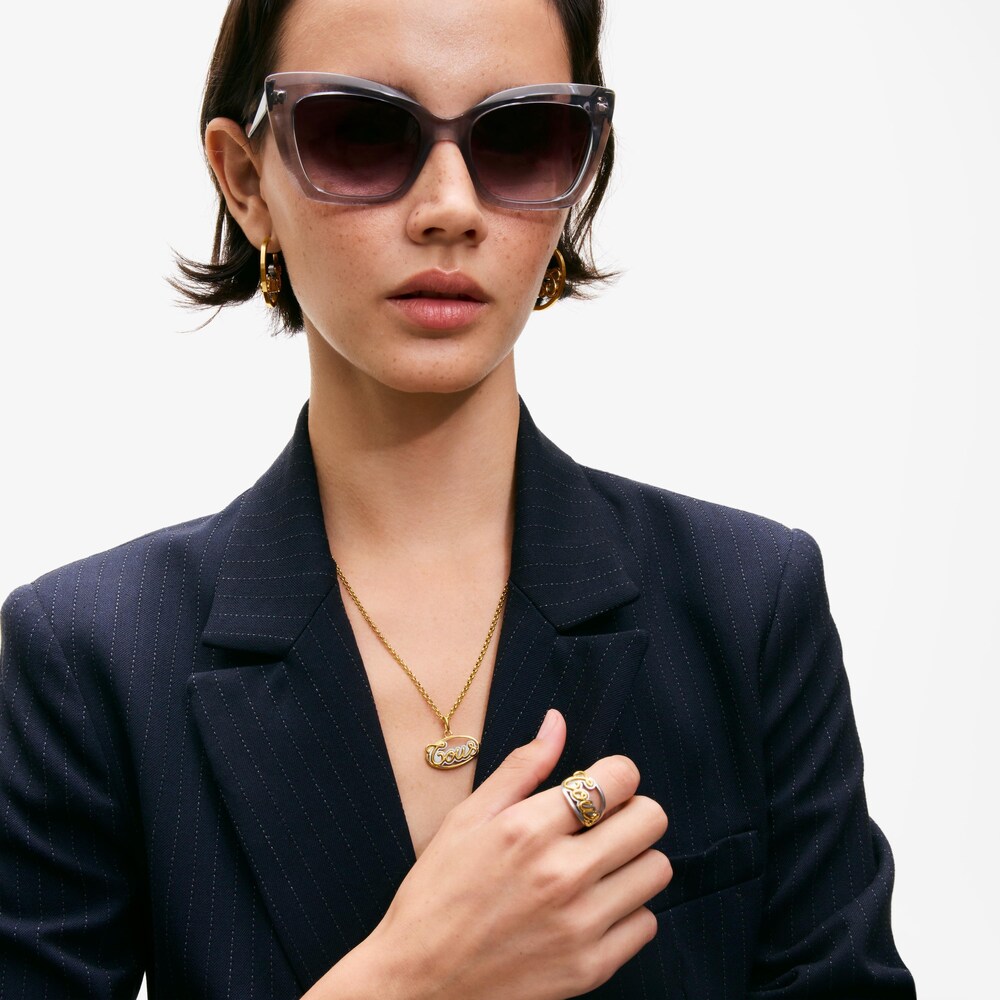 Collar de acero dorado TOUS Charming