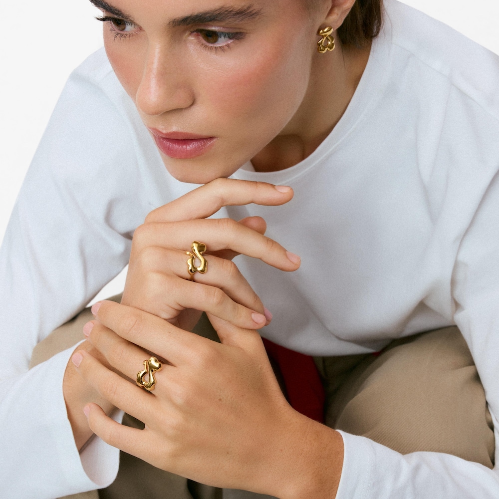 Anillo oso de oro 9 kt TOUS Strain