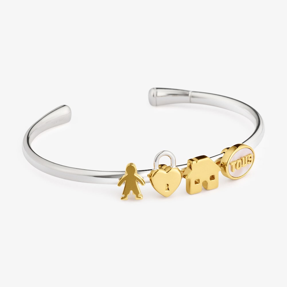 Charm lucchetto bicolore TOUS Universe