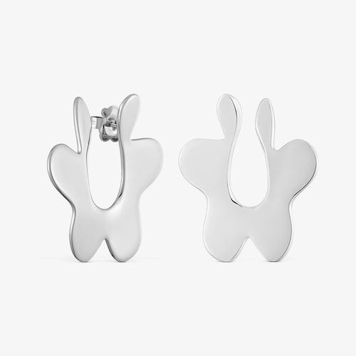 Steel flower Earrings TOUS Strain