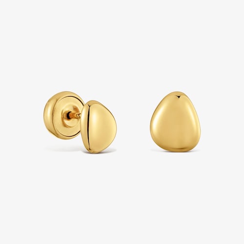 Pendientes S de oro 9 kt TOUS Cool Stones