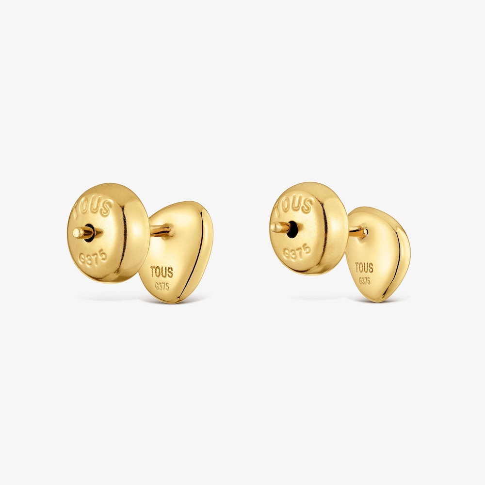 Pendientes S de oro 9 kt TOUS Cool Stones