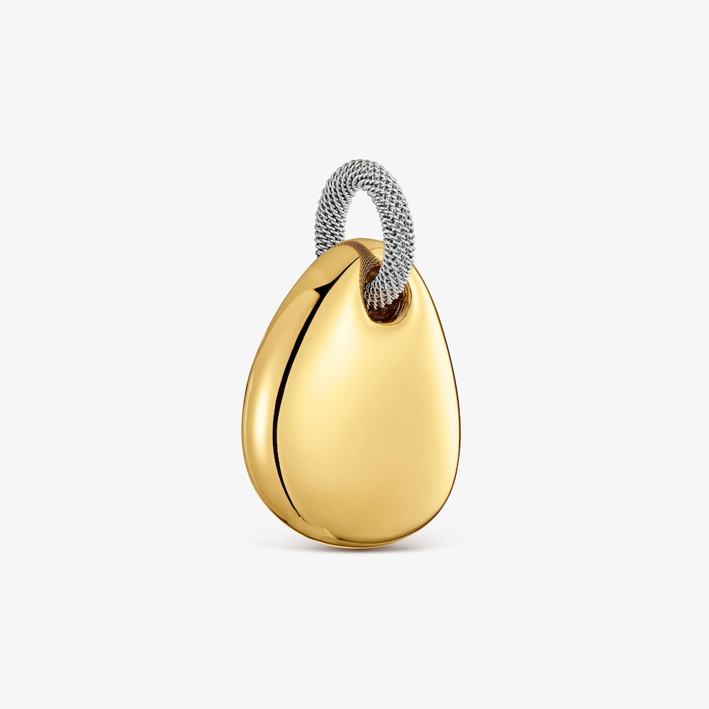 Colgante de acero y oro 9 kt TOUS Cool Stones